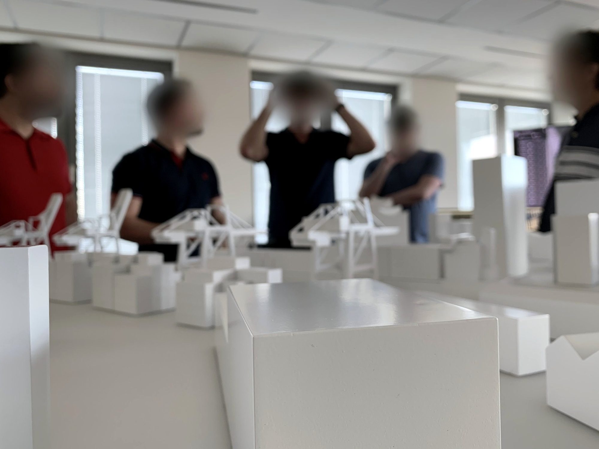 Erster Test mit der HoloLens vor Ort